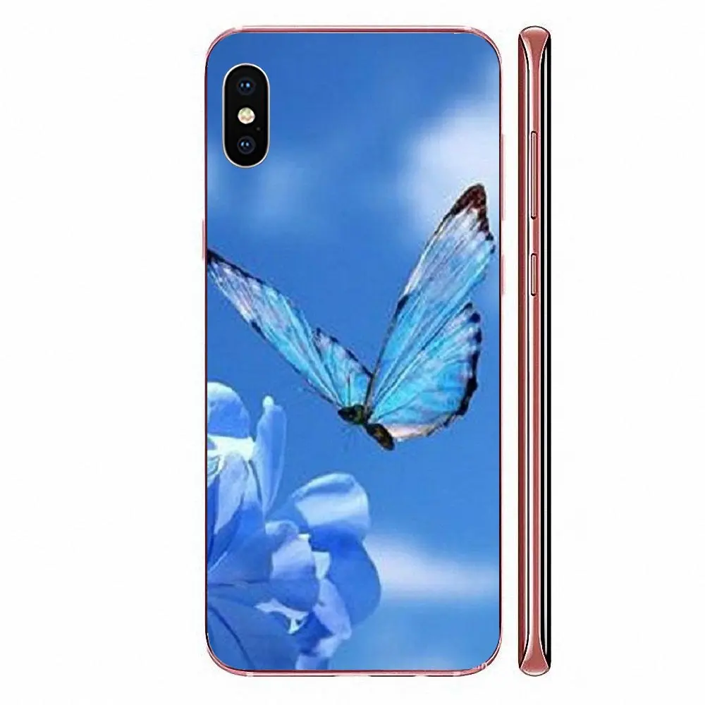 Galaxy Tab S2 9 7 Милая синяя бабочка для Huawei Nova 2 V20 Y3II Y5 Y5II Y6 Y6II Y7 Y9 G8 G9 GR3 GR5 GX8 Prime 2018