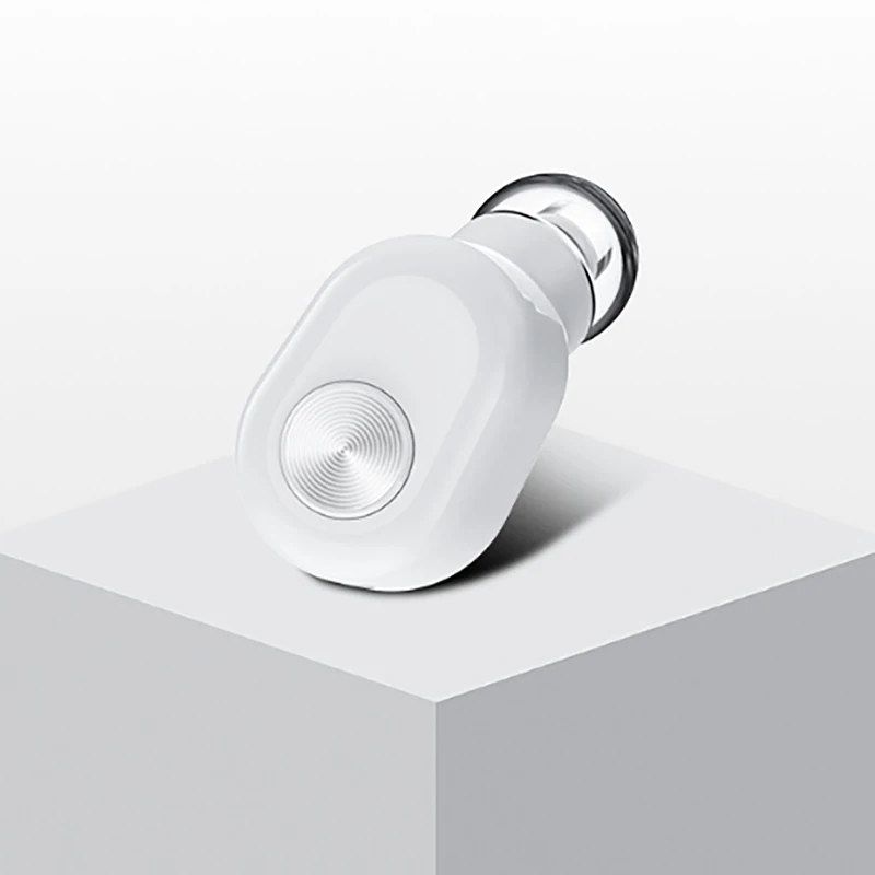 Новые беспроводные bluetooth-наушники BL1, мини bluetooth-гарнитура, беспроводные наушники для телефона с зарядным устройством 2200 мАч - Цвет: Белый