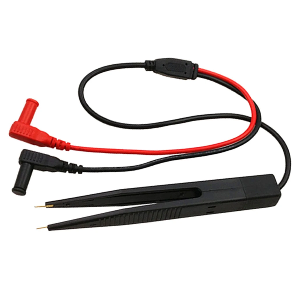 SMD Chip Component Testing Tool Multimeter Pen Probe Lead Tweezer