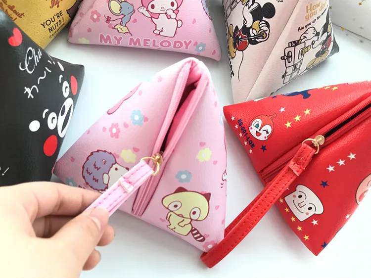 Disney Микки принцесса Стич монета милый pu кошелек леди Макияж ручной клатч мультфильм макияж сумка для хранения