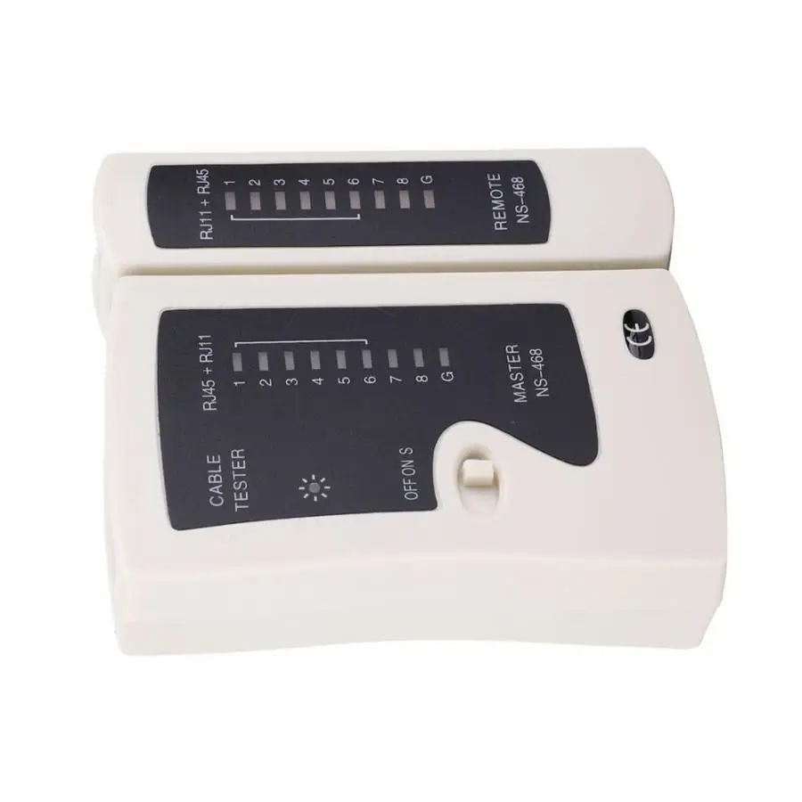 Сетевой Кабельный тестер RJ45 RJ11 RJ12 LAN Кабельный тестер проводной сетевой инструмент Кабельный выключатель тестер