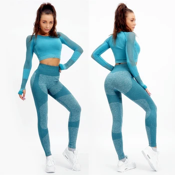 Tummy Control Leggings Women Workout Yoga Pants Fitness Training Pants Gym Leggings Seamless Pants High Elastic Women Leggings 5