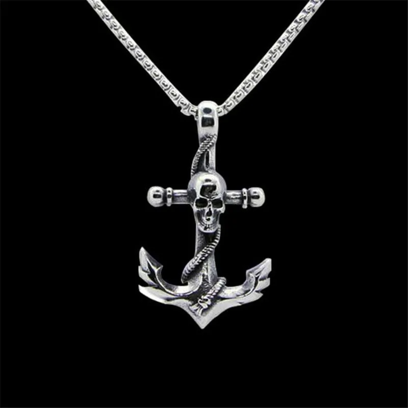 Outlaws Cool Necklace 316L Stainless Steel Fashion Punk Style Jewelry Pendant With Chain 2