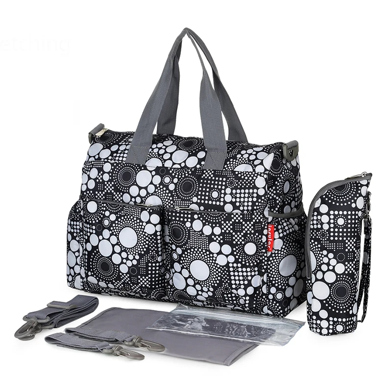 Insular Parm Diaper Bag Mommy Travel Backpack Maternity Tote Mummy Handbag Waterproof Baby Stroller Shoulder Bag