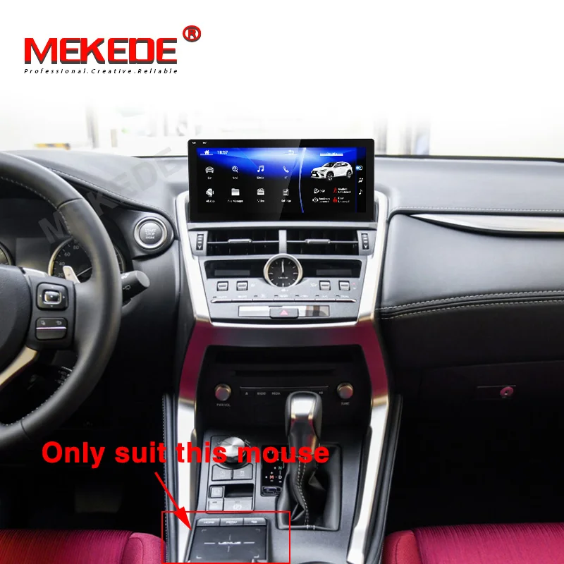 32G MEKEDE 8 ядерный 2+ 32G Android 9,0 10,25 дюймов Автомобильный dvd мультимедийный плеер gps навигация для Lexus NX 1080P HD видео - Цвет: 32G