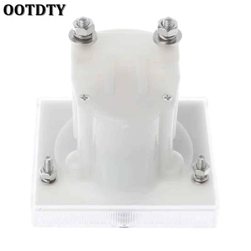 OOTDTY 0-10A Аналоговый DC панельный измеритель тока Amperemeter прямоугольник измерительный индикатор New63HF
