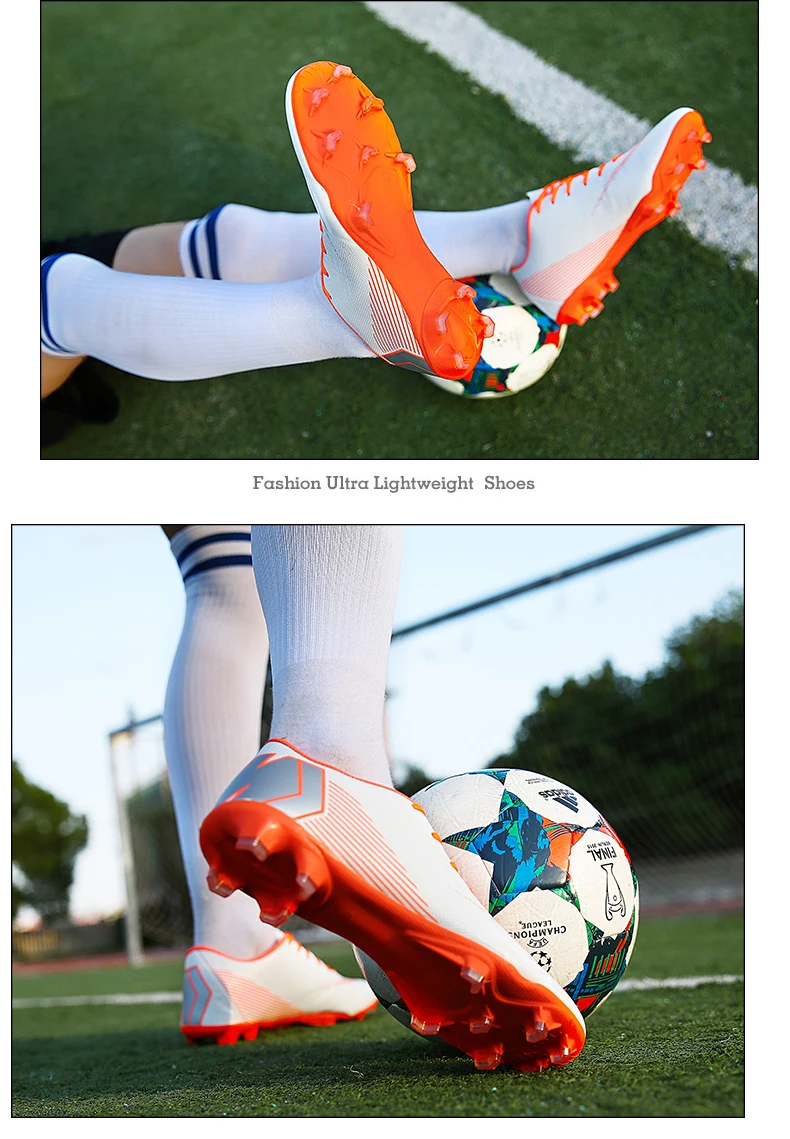 Football Shoes Men Turf Spikes Football Boy Women Outdoor Athletic Trainers Sneakers Adults Brand Professional Soccer Futbol (10)