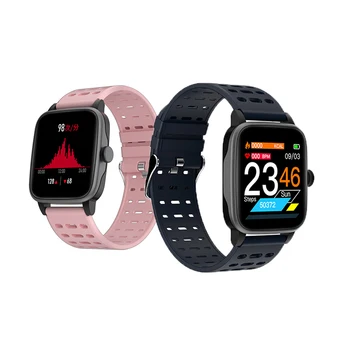 

women Smart Clock real-time heart rate monitoring men watches blood pressure Full Touch Screen Bracelet Sport Multifunction Mode
