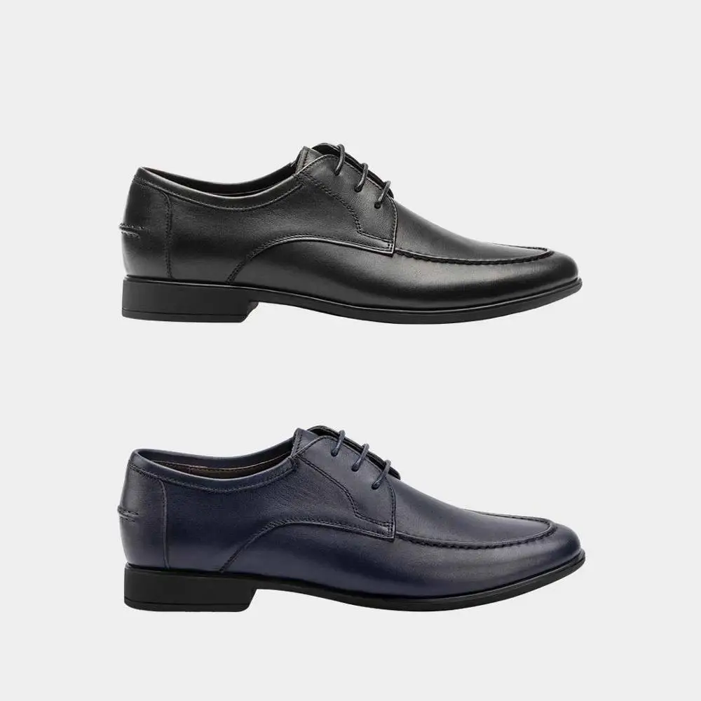  Xiaomi qimian Men's casual leather shoes Soft Nappa cowhide Soft elastic comfortable sole Flat Clas