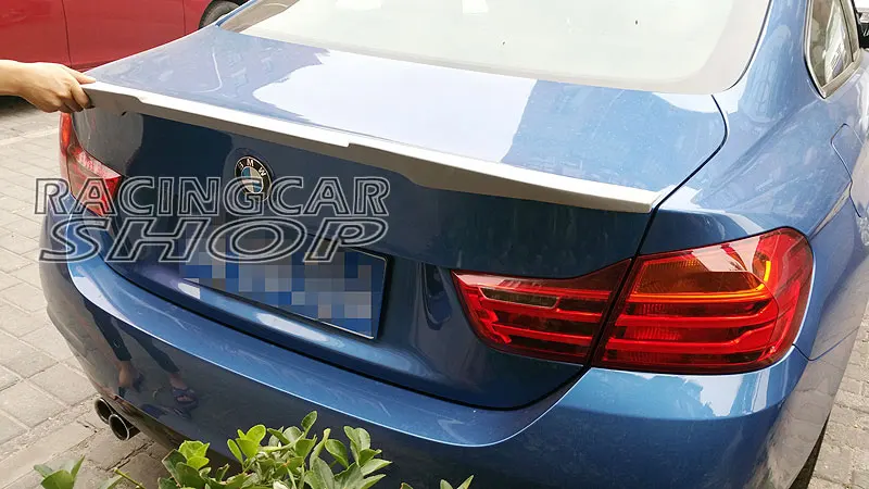 

unpainted M4 look Style Trunk Boot lip Spoiler For BMW F32 4-Series Coupe Non-M4 2014UP B187F