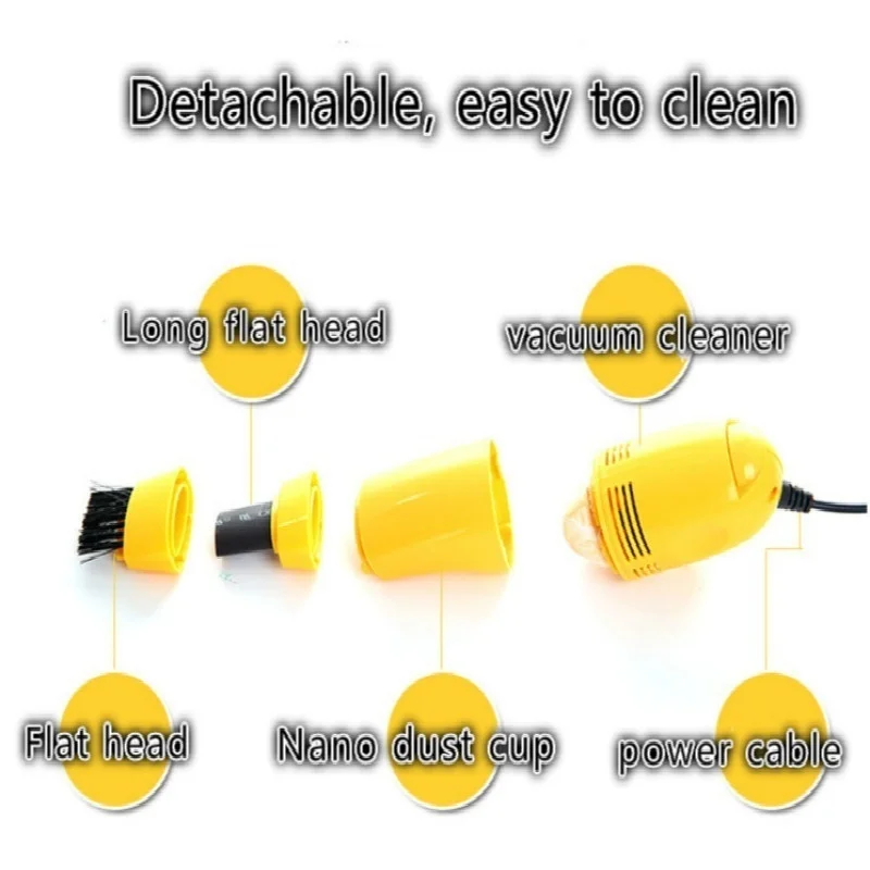 Очиститель клавиатуры мини USB компьютер вакуумная машина пыли для ...