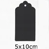 5x10cm Black