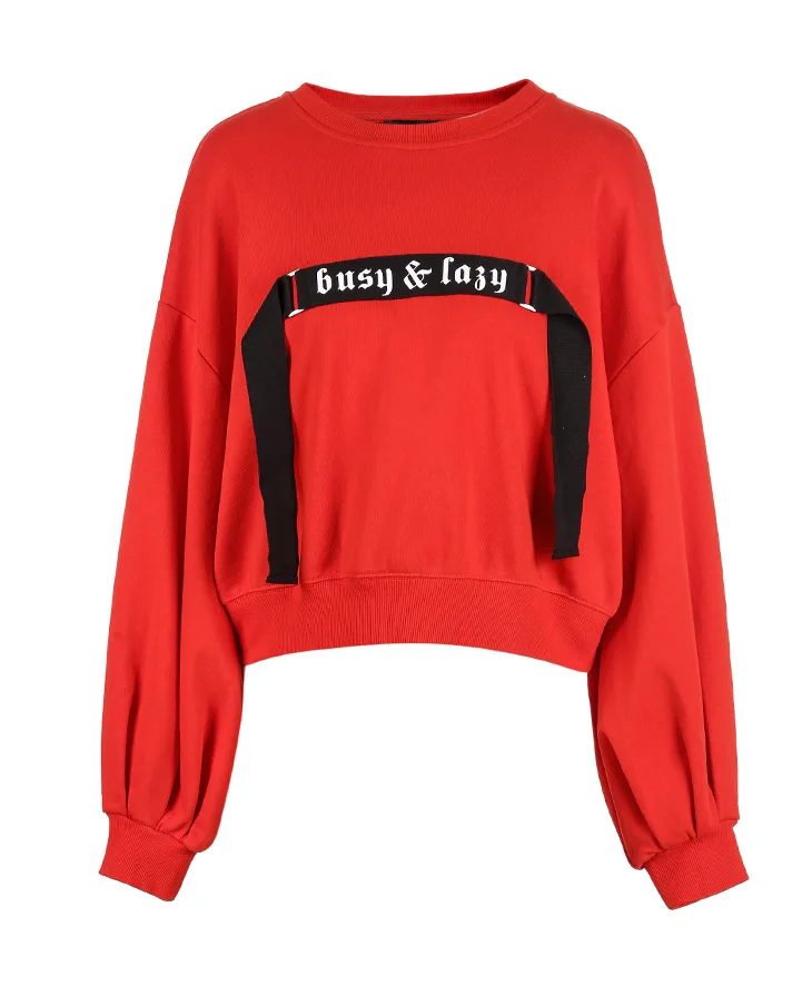 Vero Moda Женская толстовка с круглым вырезом и декоративными косами | 319133506