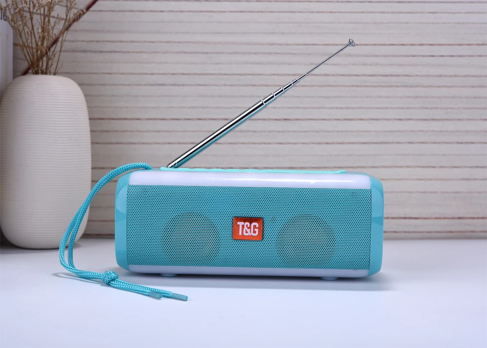 TG TG144 Беспроводная портативная Bluetooth колонка FM Регулируемая антенна радио