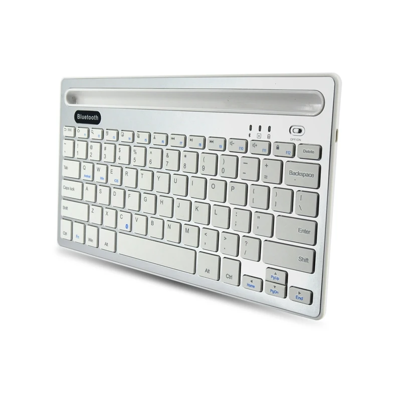 Bluetooth беспроводная клавиатура с держателем для телефона/планшета
