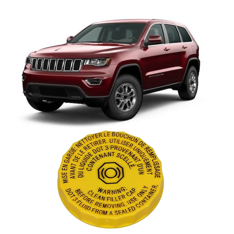 For Jeep Wrangler Compass Cherokee Pacifica 200 Master Cylinder Reservoir Cap 68211910AB 68303540AA |