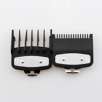 

2Pcs Universal Clipper Comb Hair Clipper Positioning Comb Caliper Hair Salon Special Electric Clipper Comb Modeling Accessories