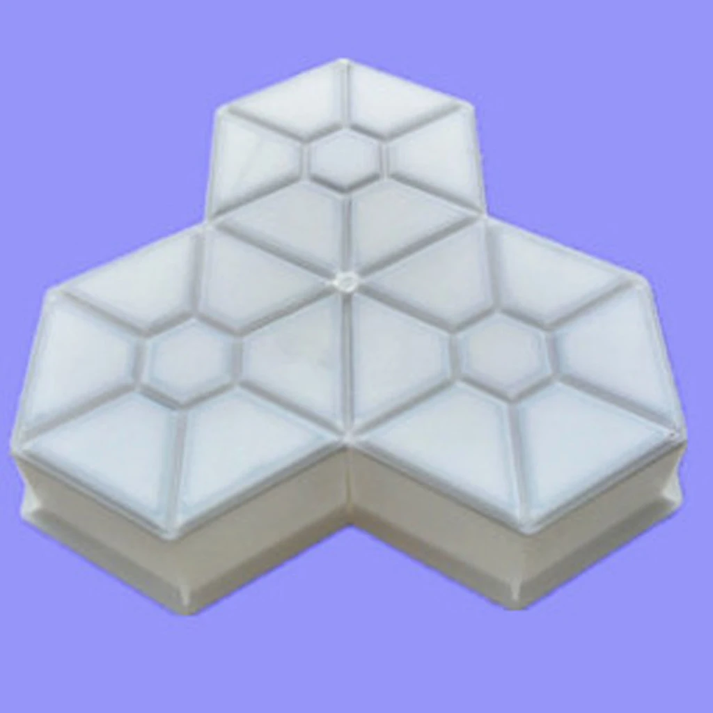 Driveway Paving Brick Patio Concrete Slabs Path Garden Walk Maker Mould