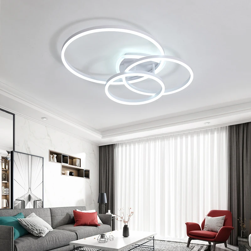 

Fashionable simple splicing circle modern ceiling lamp