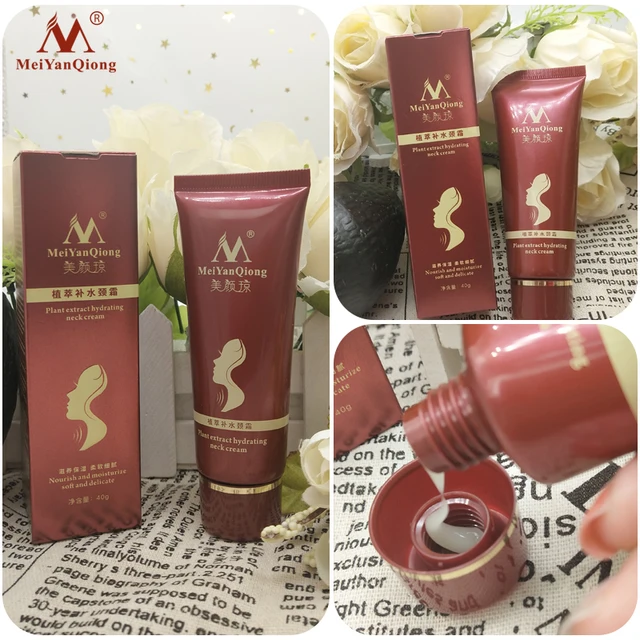 MeiYanQiong Anti Wrinkle Neck Cream Firming Neck Cream Lifting Moisturizing Whitening Anti aging Neck Skin Repair