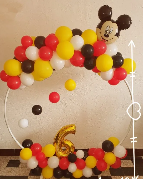 Structure rigide pour arche de ballons 3 x 3 Mètres