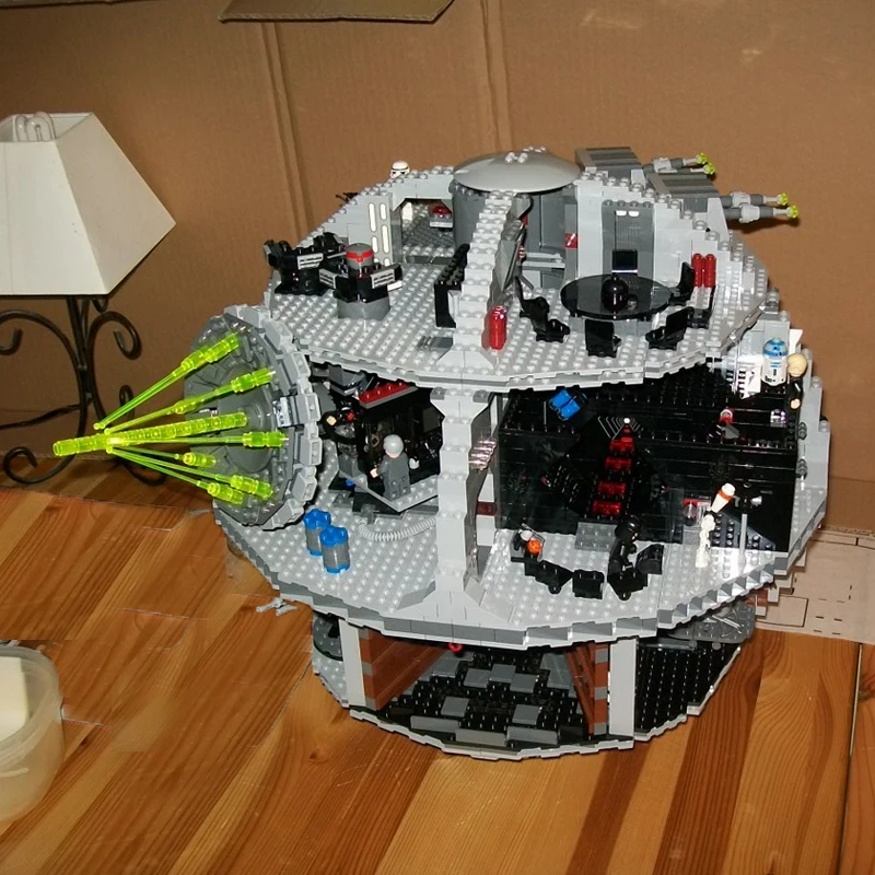 

Lepinblocks 05035 Star Wars legoinglys Fighter Death Star Tarkin Doctrine Building Blocks Bricks Toys Gift For Children 10188