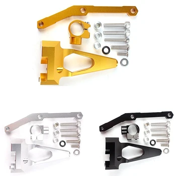 

1 Set CNC Motorcycle Steering Damper Stabilizer Bracket Mount Kit For Yamaha MT-09 2013 2014 2015 Aluminum Motor Accessories