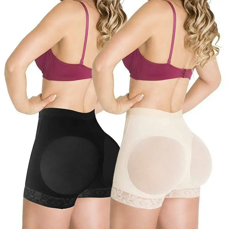 Fajas Colombianas Tummy Short Levanta Cola Volume Butt Lifter Shaper Fake  Ass Padded Underwear Hip Enhancer