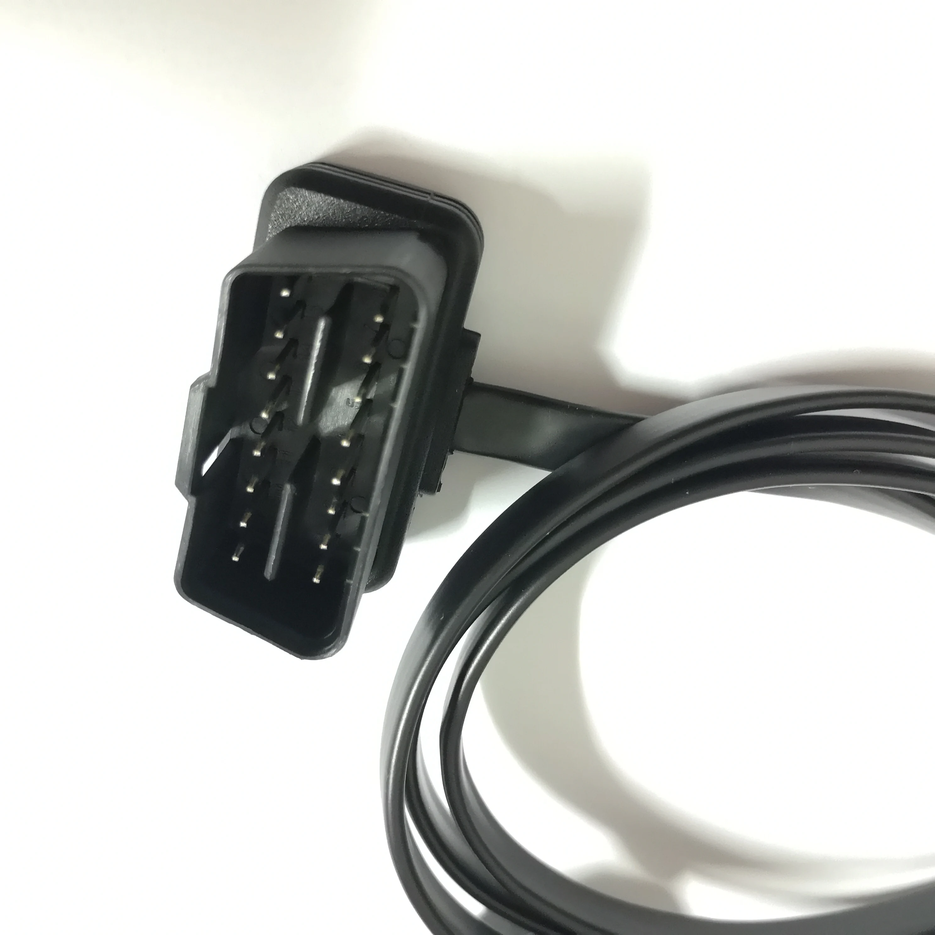 CNPAM 5 шт. Высокое качество 100 см 1 метр 16pin OBD 2 OBDII OBD2 плоский штекер для женщин ELM327 диагностический удлинитель Разъем