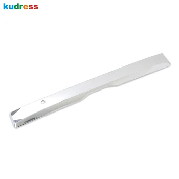 

For Toyota HiAce Granvia Commuter 2019 2020 Car Chrome Rear Trunk Lid Cover Trim Tail Gate Protector Back Trunk Cover