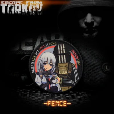 Повязка на запястье с липучкой Escape from Tarkov тактическая нашивка USEC аппликацией для