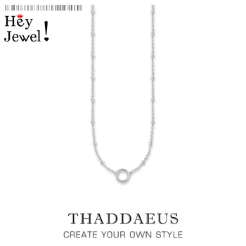 Charm Necklace Filigree Chain,2019 Winter Ts Fashion Charm Carrier Jewelry Thomas 925 Sterling Silver Bijoux Gift For Women