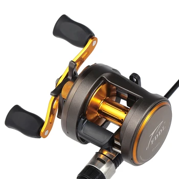 

Fishing Reel Drum Fishing Reel Pesca Left/Right Hand Boat Fishing Reel Baitcasting Reels 11+1 BB Ball Bearing 4.7:1 Trolling