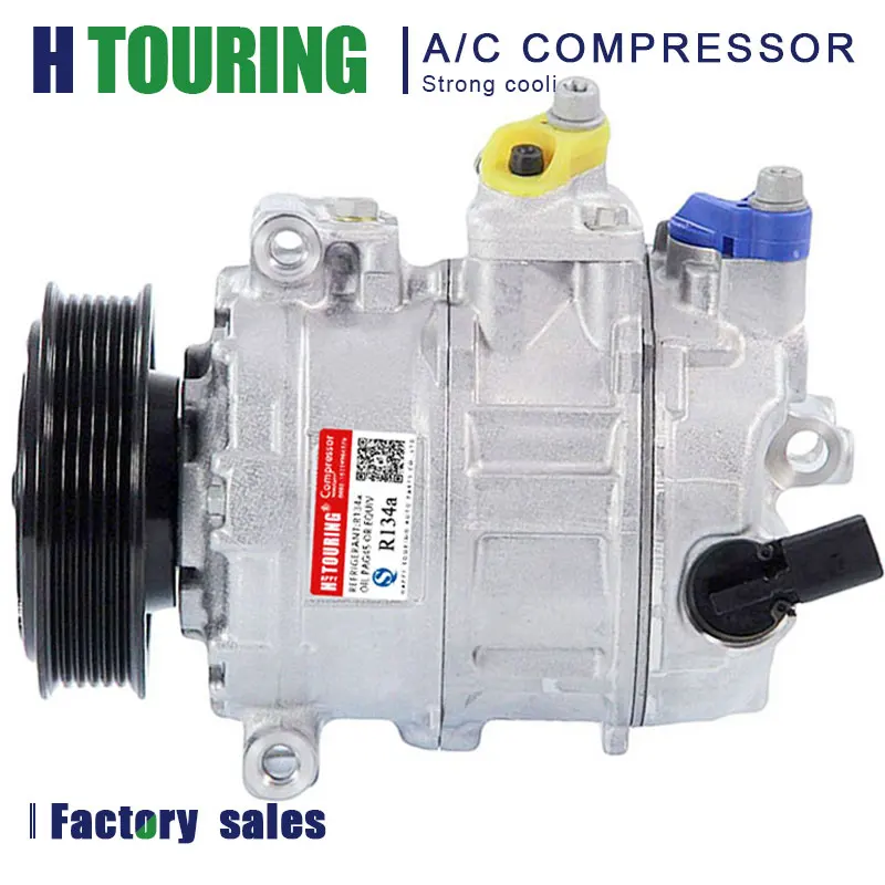 7SEU17C компрессор для Volkswagen AUDI SKODA сиденья 447180-4340 4471804343 1K0820803A 1K0820803E 1K0820803J 1K0820859C 1K0820859S