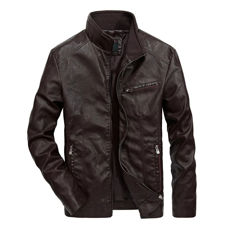 KIMSERE мужская повседневная кожаная байкерская куртка модная верхняя одежда для мотоциклистов из искусственной кожи для мужчин куртка Одежда Плюс Размер M-5XL