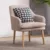 Solid Wood Cloth Single Sofa Chair Nordic Armchair Balcony Leisure Chair for Living Room Bedroom Lazy Modern Minimalist Creative 10