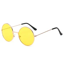  Hot Sale Cycling Round Metal  Retro Vintage Sunglasses Men Women Fashion Good Quality Leisure Photography Sunglasses UV400 