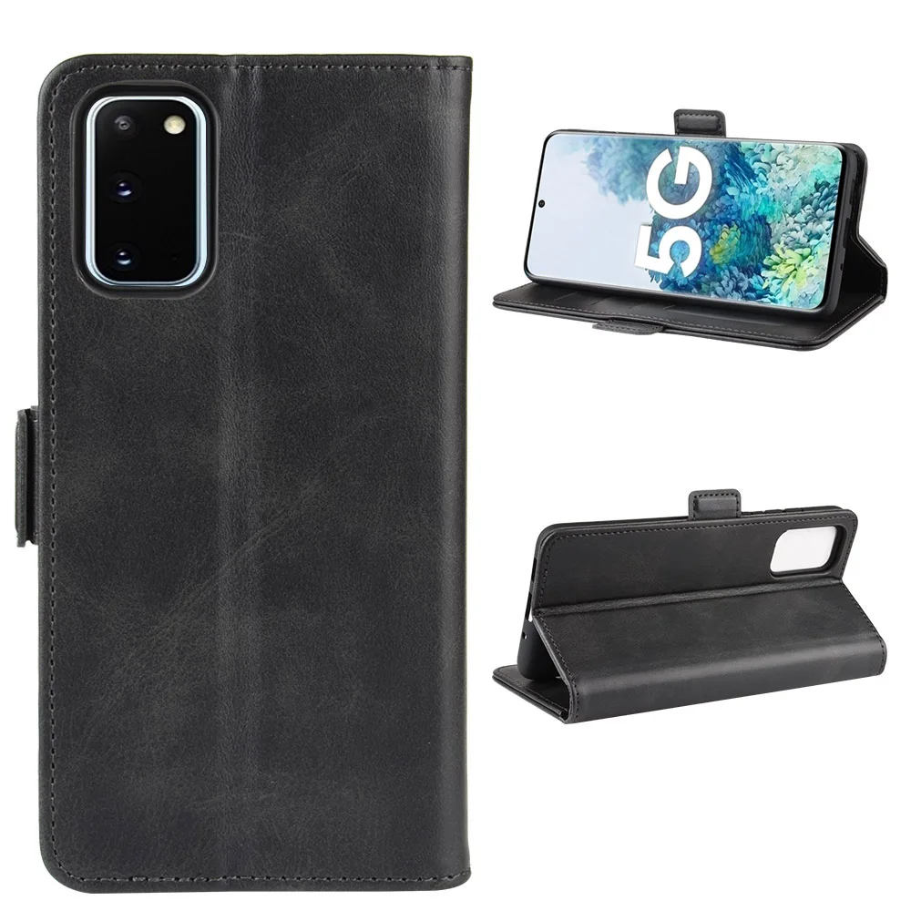 Case For Samsung S20 FE 4G 5G Leather Wallet Flip Cover Vintage Magnet Phone Case For Galaxy S20 FE 4G 5G Coque 6