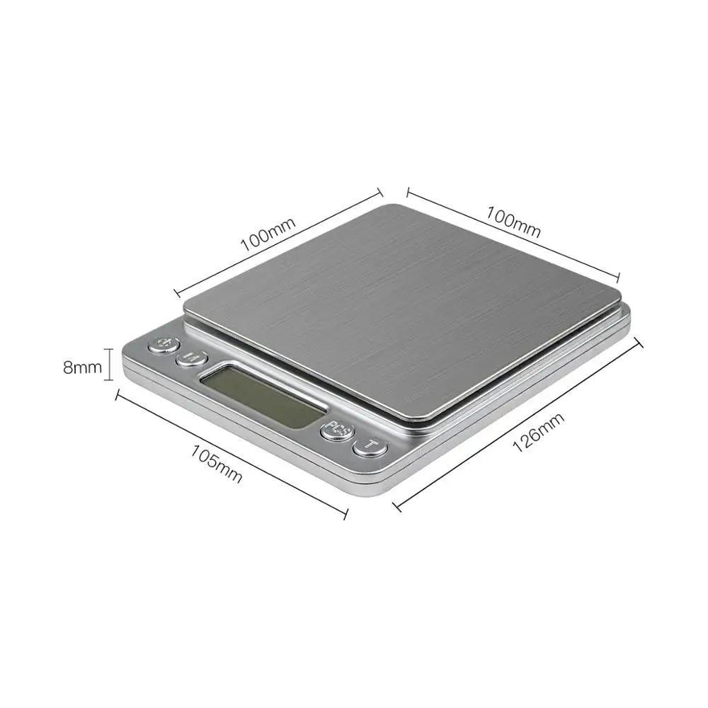 10/5/4/3/2/1/0.5Kg 주방 저울 1/0.1/0.01g 고정밀 디지털 LCD 디스플레이 전기 저울 식품, 주방 계량 도구