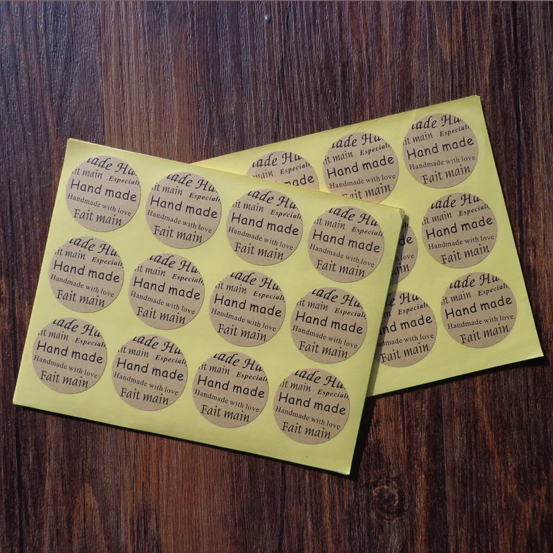 kraft paper sticker  (4)