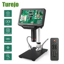 

Digital Number Microscope With 4MP UHD 7 Inch LCD Screen Adjustable Electronic Microscopes For Phone Repairing Jewelry Appraise
