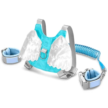 

Shopping Back Wear Adjustable Buckle Outdoor Travel Baby Anti Lost Strap Walking Leading Safety Bracelet Harness Traction Rope