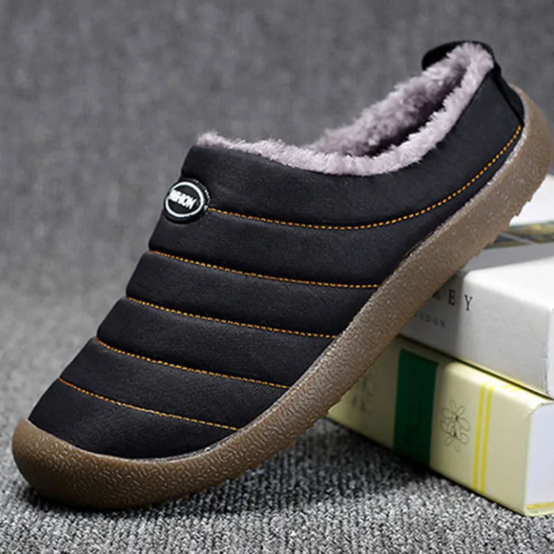 Skup 2019 mężczyźni buty wodoodporne buty mężczyźni botki plus rozmiar buty męskie zimowe ciepłe pluszowe śniegowce