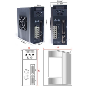 

For 60 86 Series Hybrid Step,Servo Driver,Closed Loop Driver,HB860MB,AC24-80V current 6A Default 200KHz/500KHz