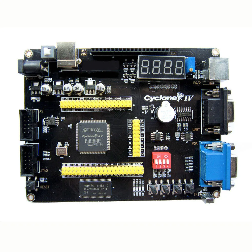  Altera Cyclone IV EP4CE6 FPGA Placa de desarrollo Niosi EP4CE PCB y USB Blaster Jtag como programad