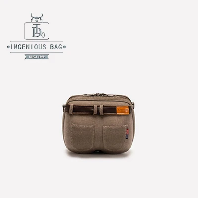 Canvas Gray Женские сумки на ремне INS Горячая парусиновая джинсовая Новинка сумка для ягодиц женские Сумки Дизайнерская Сумка через плечо модная сумка-мессенджер с клапаном - Цвет: Canvas Gray