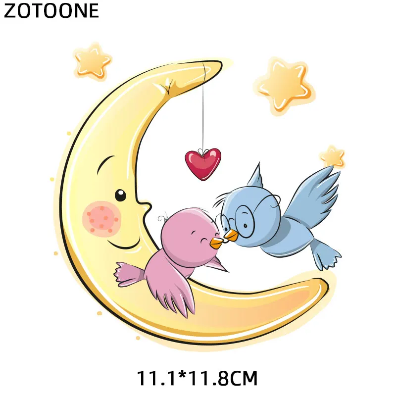ZOTOONE, железная обезьяна, заплатка "Медведь", Наклейки для мальчиков и девочек, нашивки для одежды, футболки, теплопередача, аксессуары Diy, аппликации G - Цвет: 1736