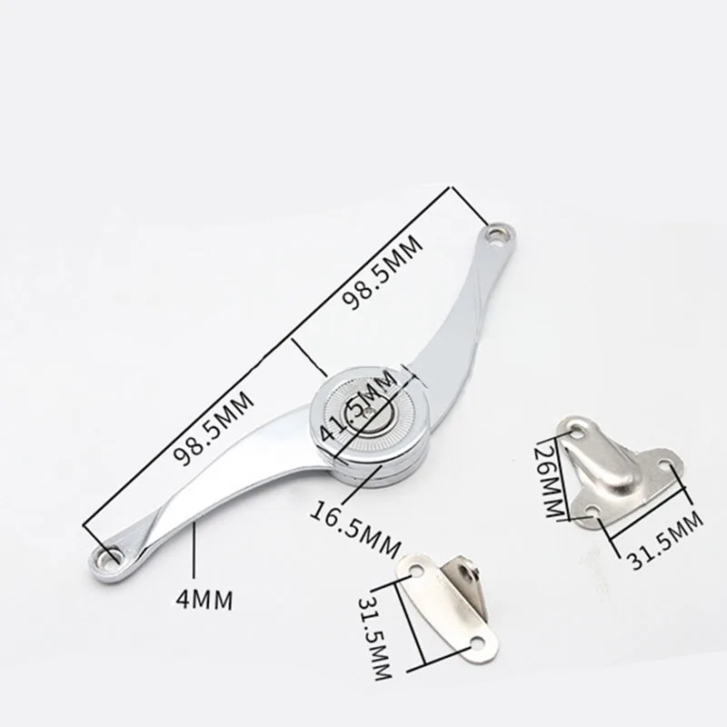 

Cabinet Door Furniture Close Gas Lift Up Stay Support Hinge Damper Zinc Alloy V