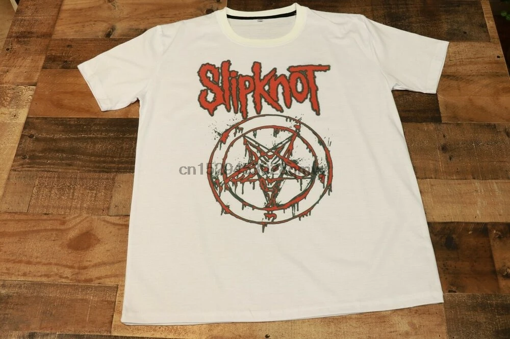 Slipknot Band Pentagon Graphics T Shirt 