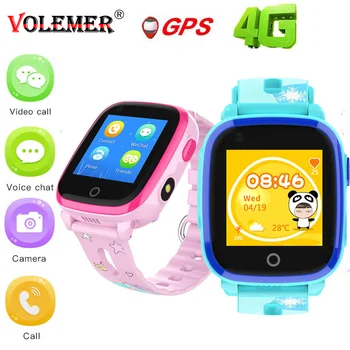 

DF33 Smart watch 4G Remote Camera GPS Wifi Kids Children Positioning Wristwatch SOS Video Call Monitor Tracker IP67 Waterproof